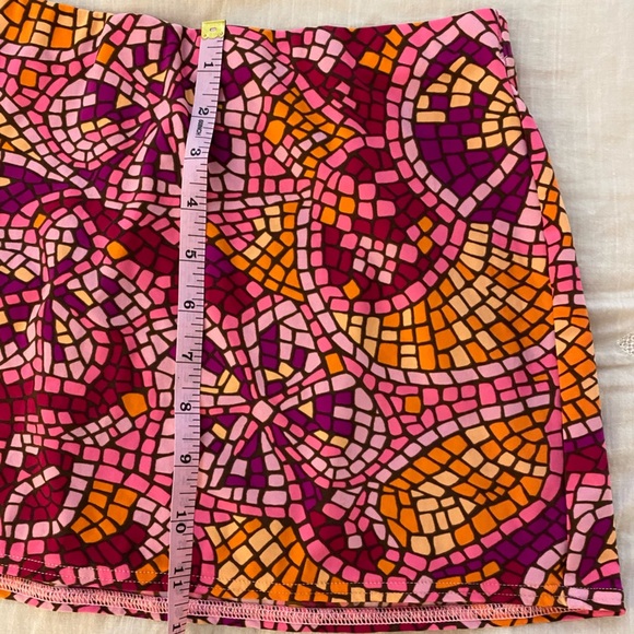 Victoria’s Secret Tile Print Beach Cover Skirt - Picture 3 of 4